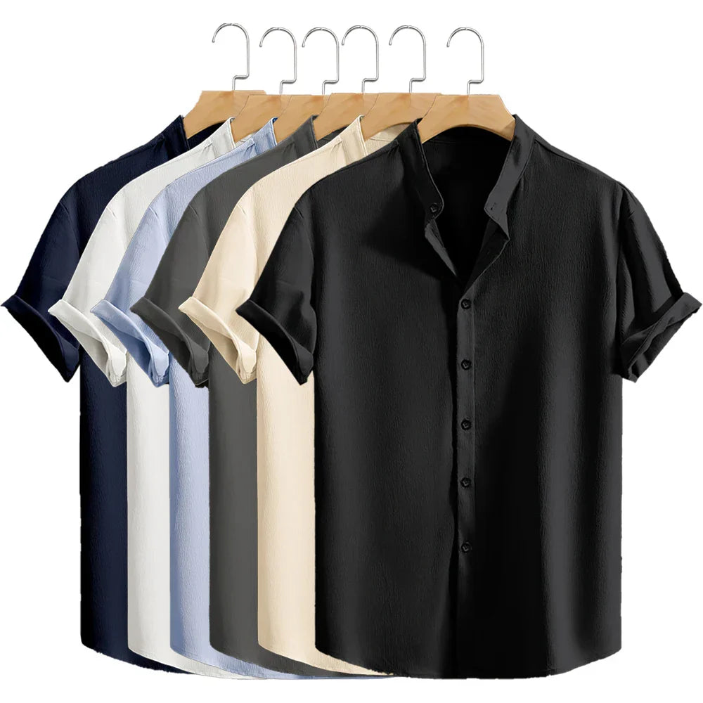 Chemise d'été à manches courtes 