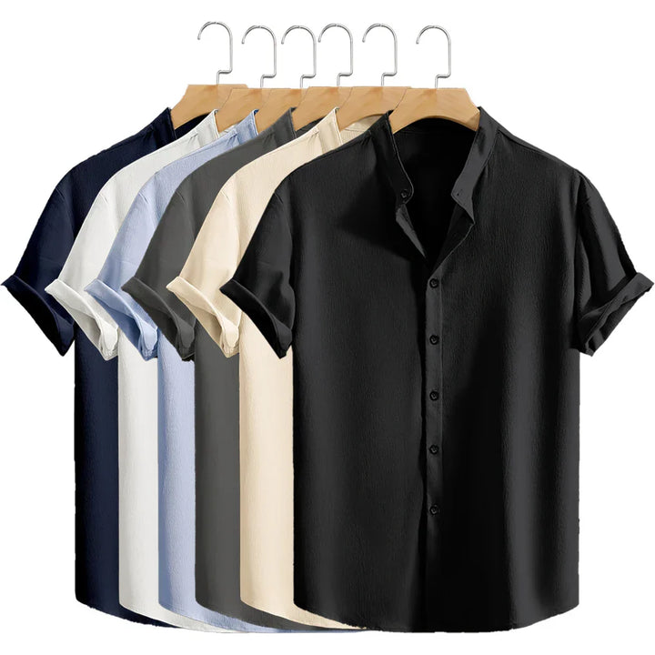 Chemise d'été à manches courtes 