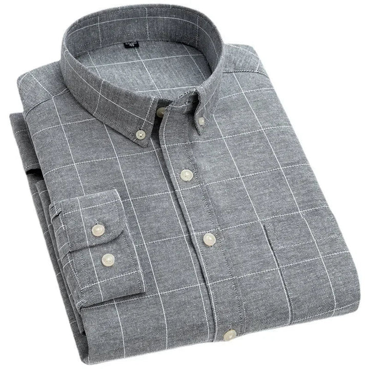 Chemise en coton à manches longues 