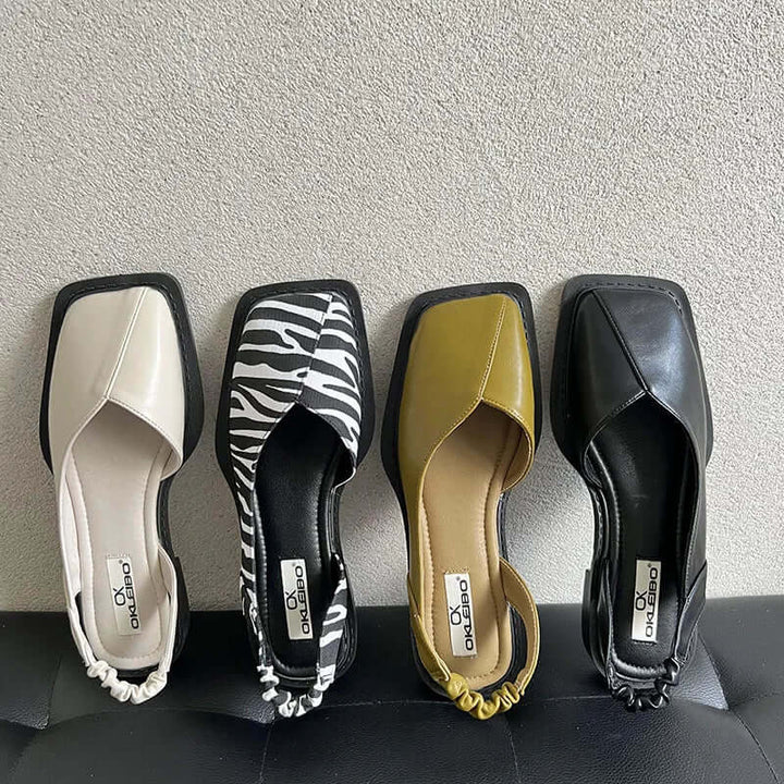 Chaussures à semelle compensée Oklebo 