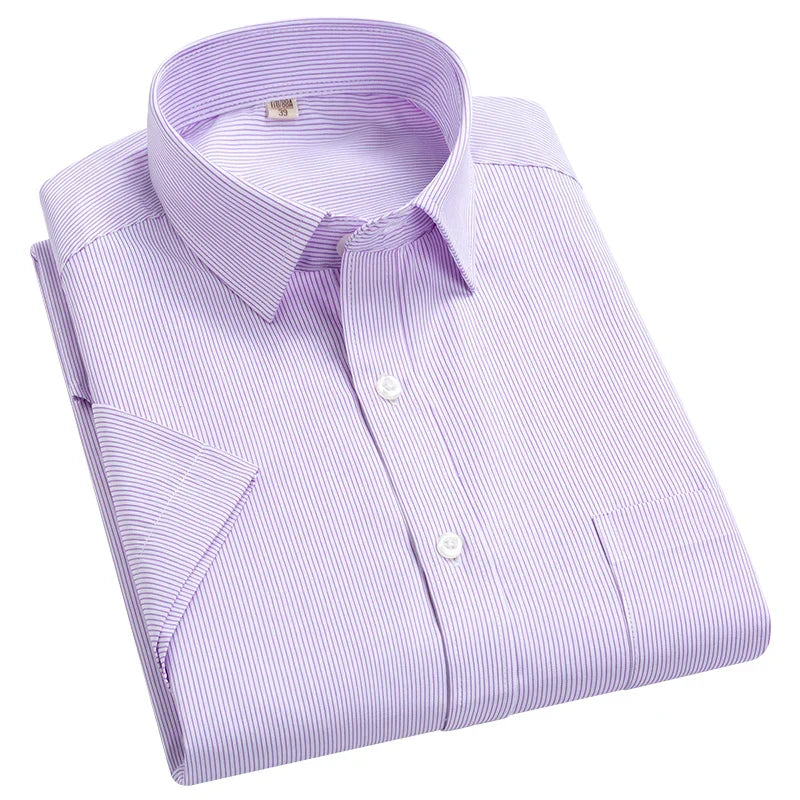 Chemise d'affaires à manches courtes 