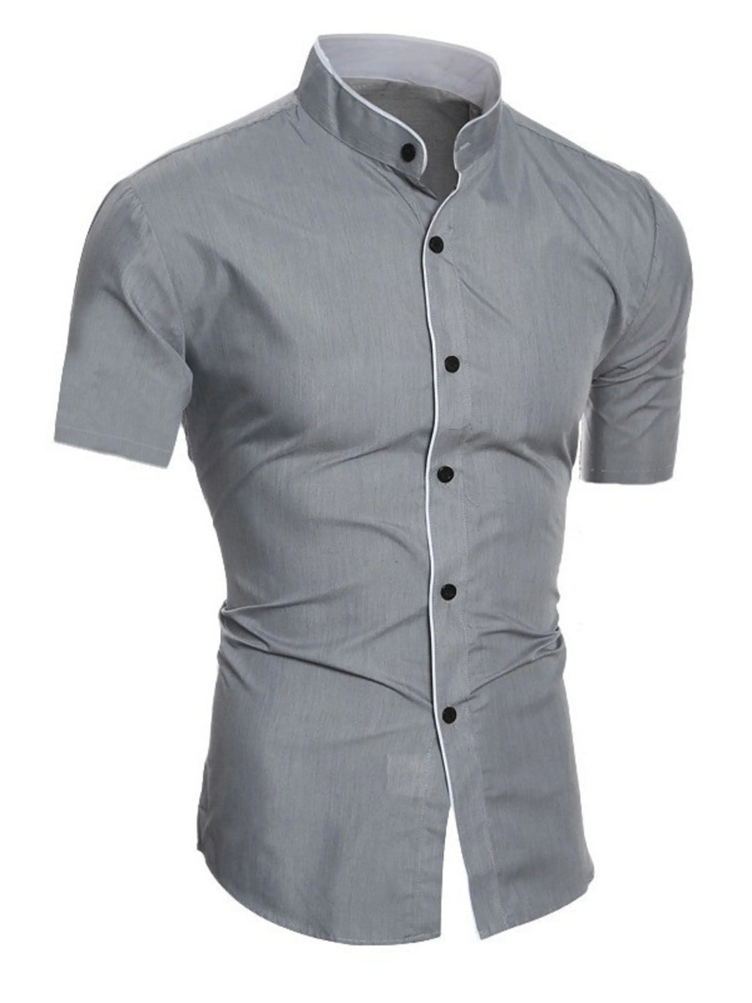 Chemise en coton à manches courtes 