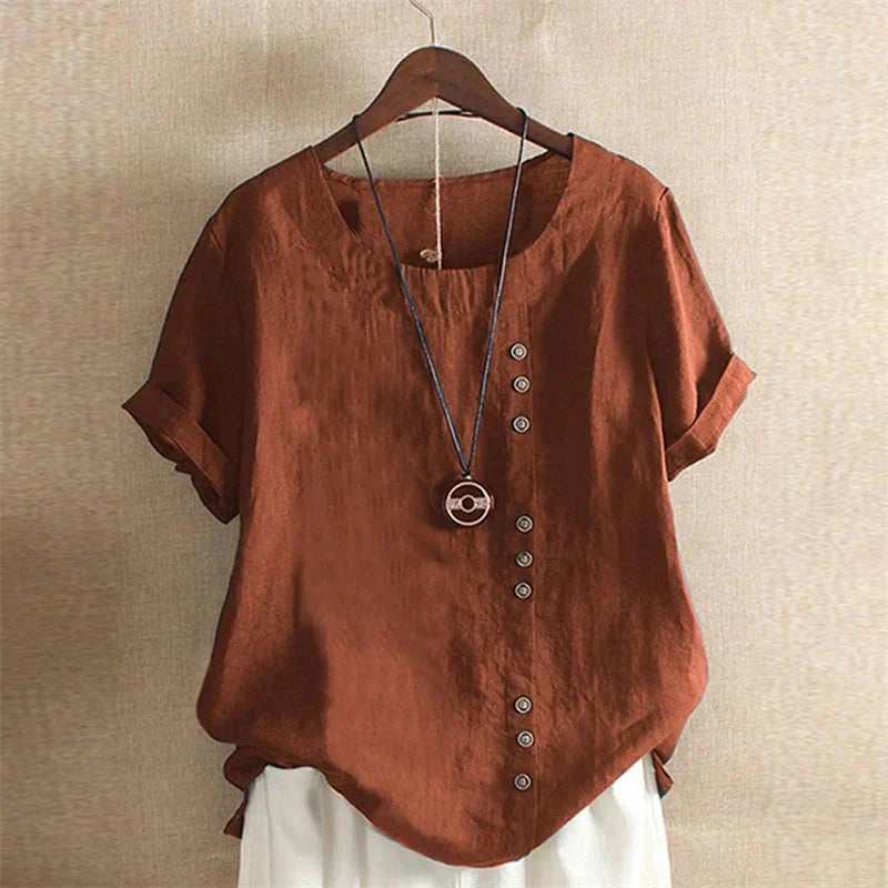 Laura - Blouse Élégante et Décontractée 