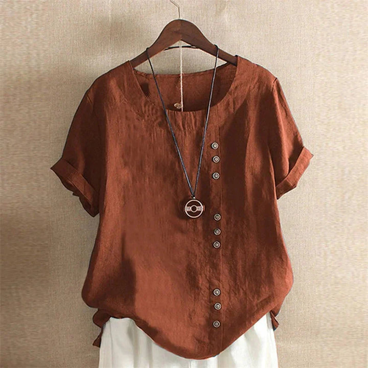 Laura - Blouse Élégante et Décontractée 