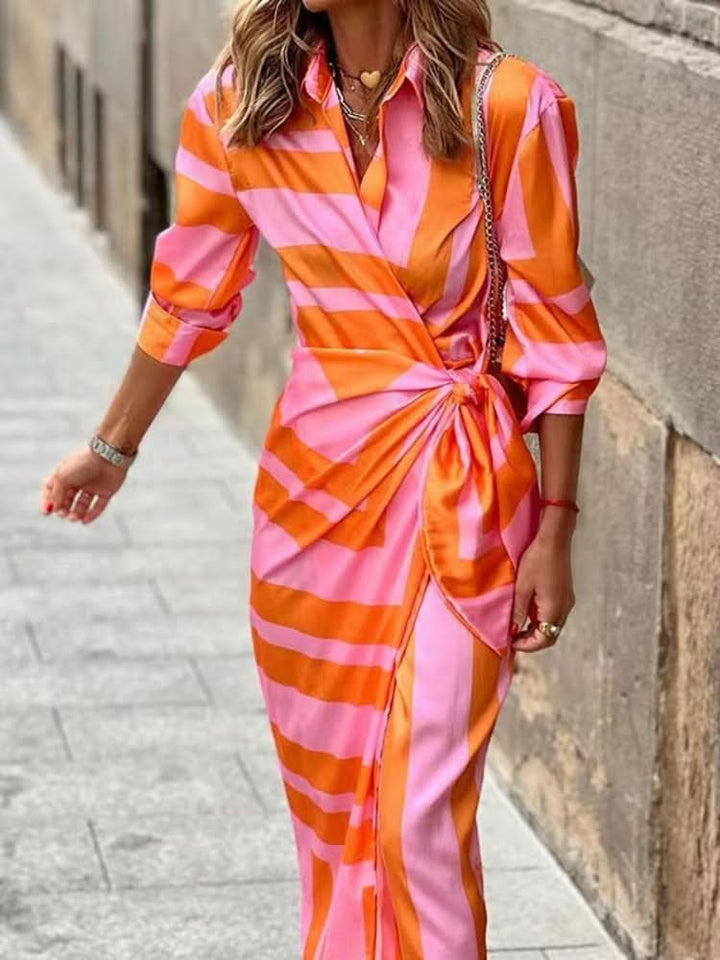 Amira - Robe à Imprimé Cachemire 
