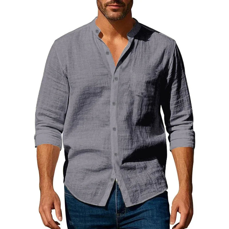 Chemise d'été en coton/lin 