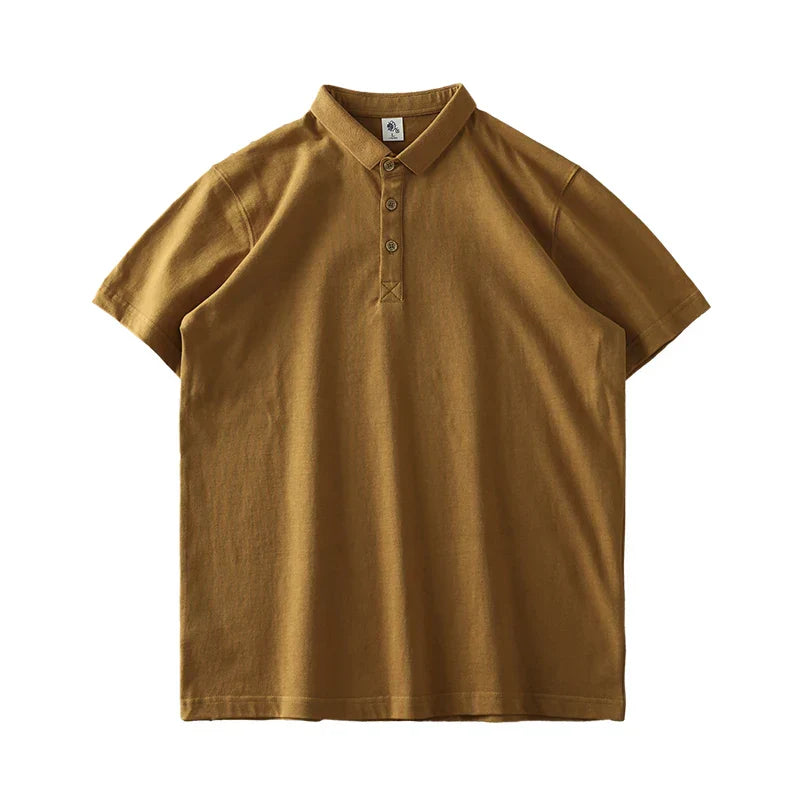Polo en coton pour hommes 