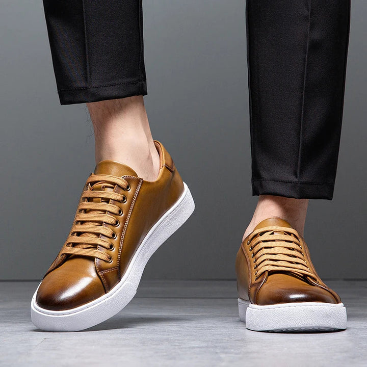Bellini™ | Baskets en cuir italien élégantes 