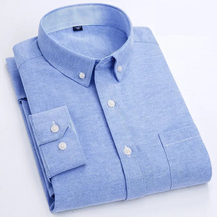 Chemise en coton à manches longues 