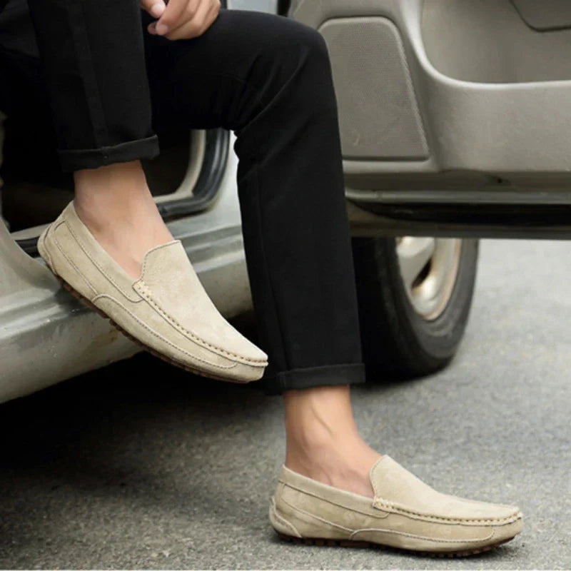 Mocassins en daim premium chic 