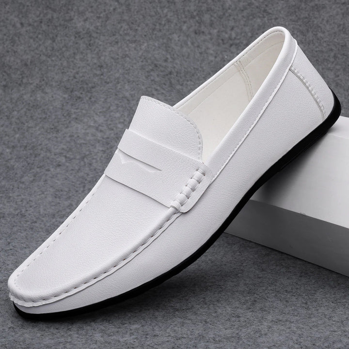 Mocassins en cuir italien classique 