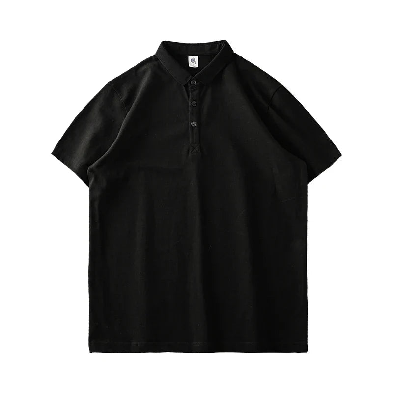 Polo en coton pour hommes 