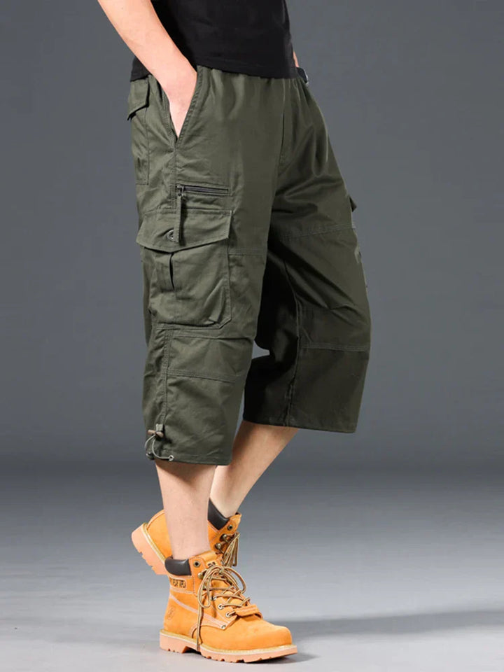 Longs Shorts Cargo en Coton 