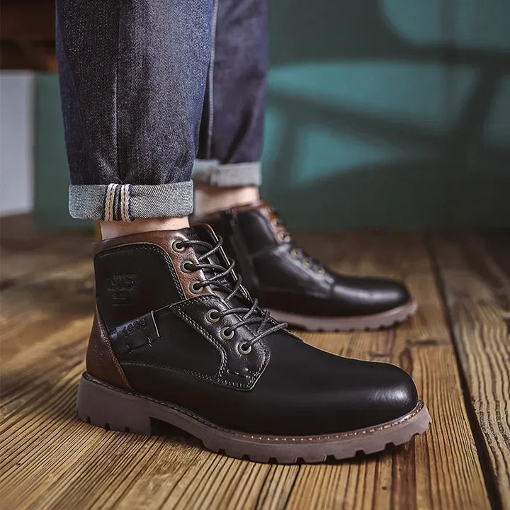 Kennedy™ | Graceful Faux Leather Booties