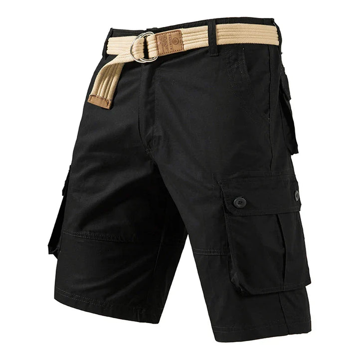 Shorts cargo à genoux 