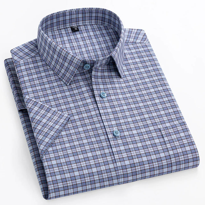 Givalli - Chemise en Coton à Manches Courtes 