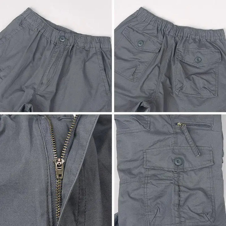 Longs Shorts Cargo en Coton 