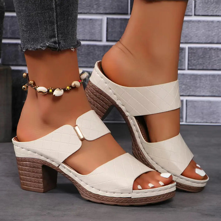 Sandales à talons ultra confortables Delfina 