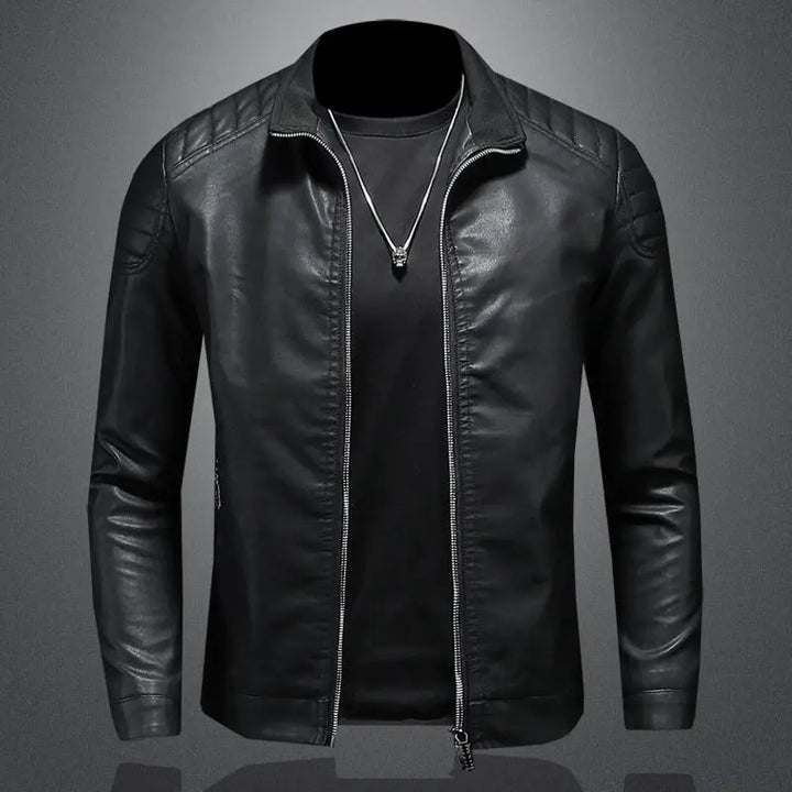 Veste en cuir de qualité supérieure 