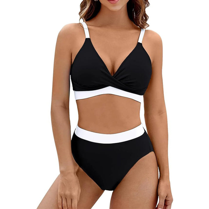 Brielle™ | Ensemble bikini sculptant le ventre avec un élégant décolleté en V 