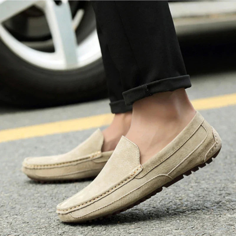 Mocassins en daim premium chic 