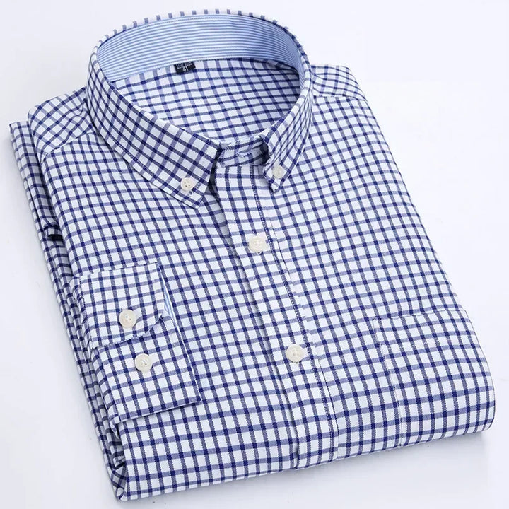 Chemise en coton à manches longues 