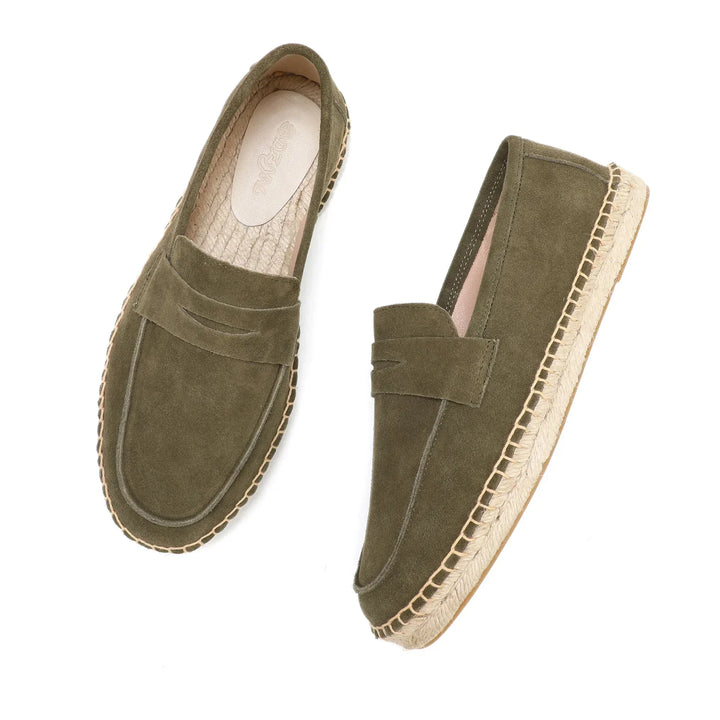 Espadrilles en daim élégantes 