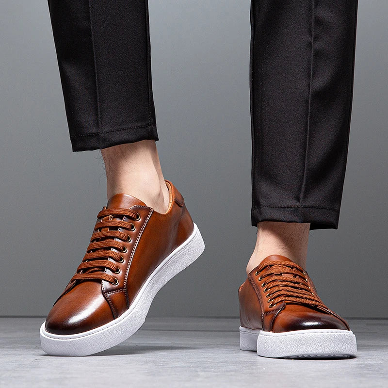 Bellini™ | Baskets en cuir italien élégantes 