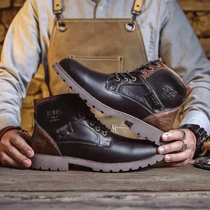 Kennedy™ | Graceful Faux Leather Boots