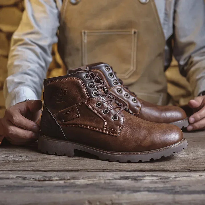 Kennedy™ | Graceful Faux Leather Boots