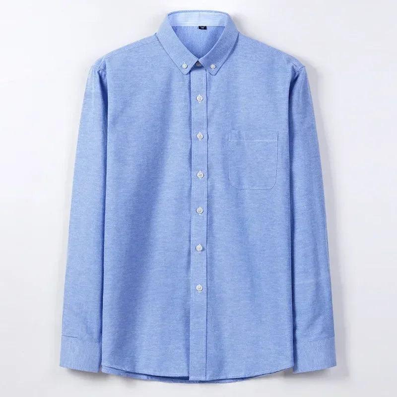 Chemise en coton à manches longues 
