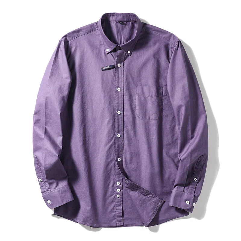 Chemise en coton pour homme 