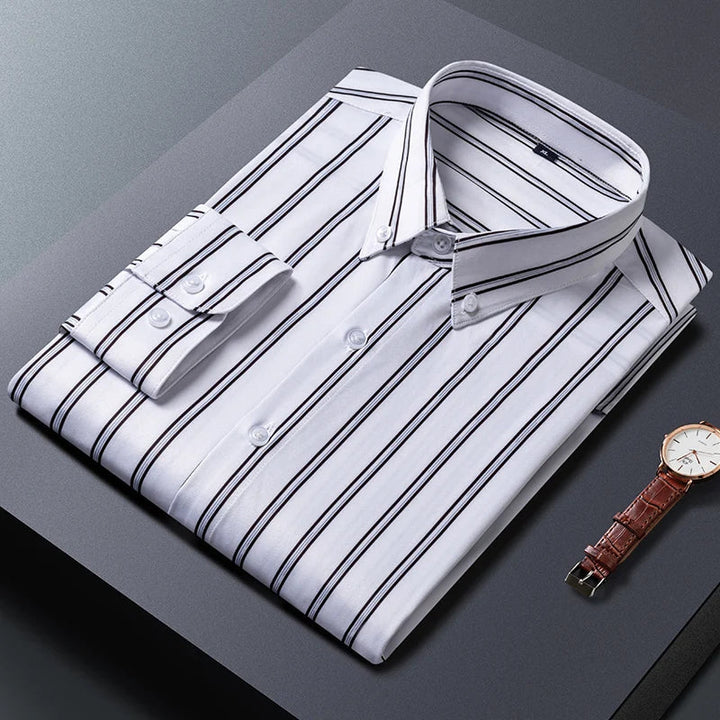 Givalli - Chemise élégante à rayures pour hommes 