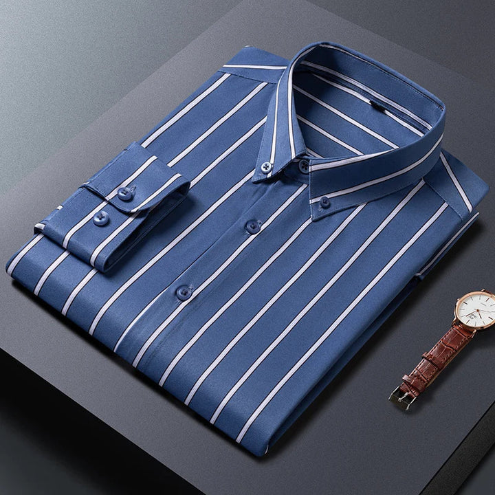 Givalli - Chemise élégante à rayures pour hommes 