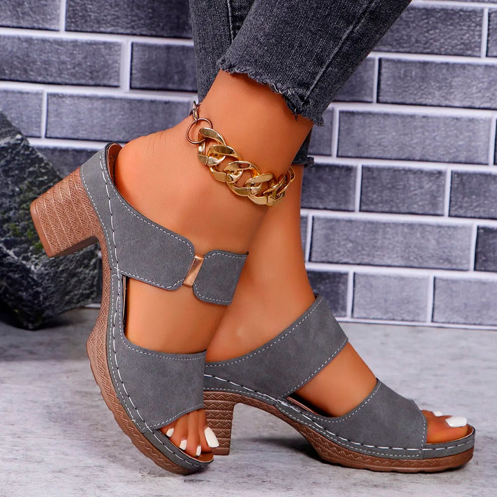 Sandales à talons ultra confortables Delfina 