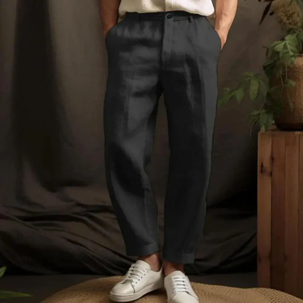 Pantalon en lin Cagliari 