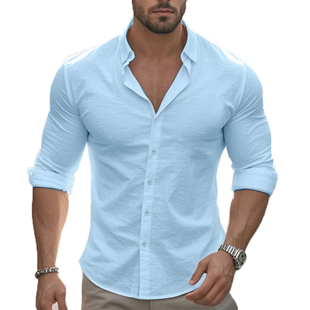 Chemise en lin de Palerme 