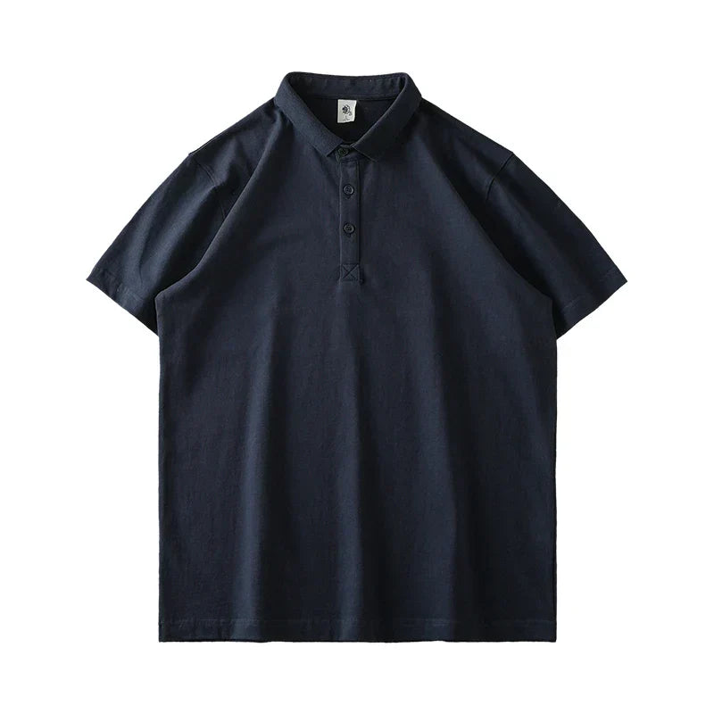 Polo en coton pour hommes 