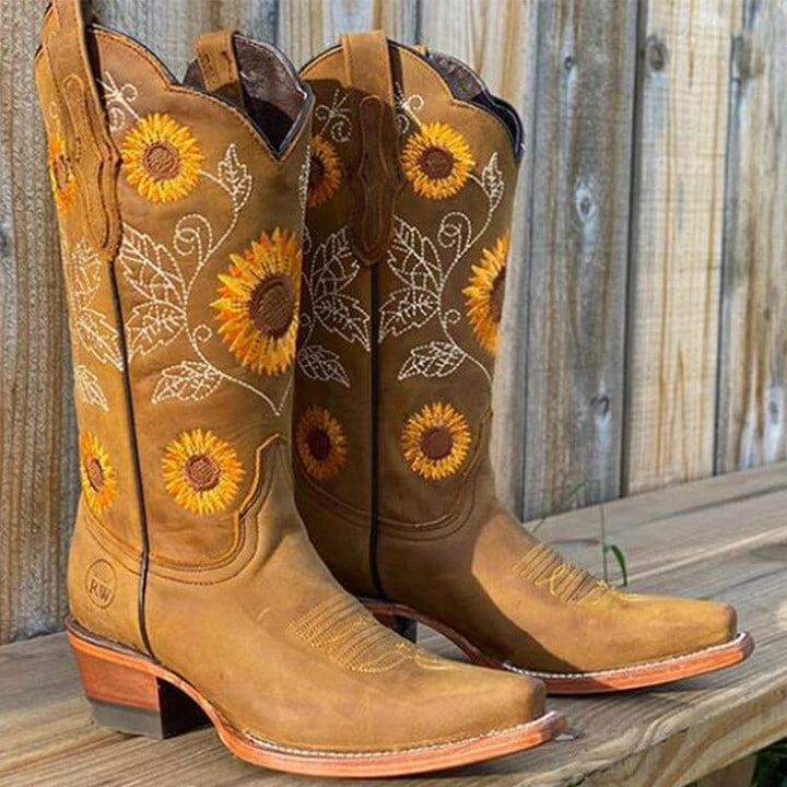 Clementine™ | Sunset Bloom Boots