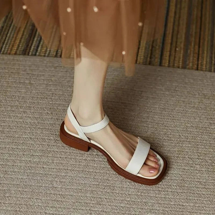 Sandales à talons en cuir Klarina 