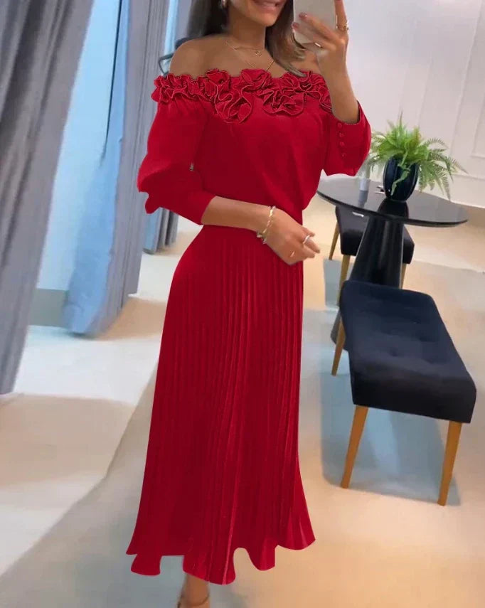 Aria™ | Dreamy Off-Shoulder Dress
