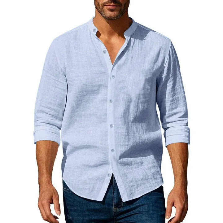 Chemise d'été en coton/lin 