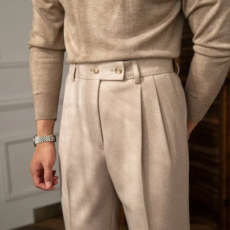Pantalons Chics Taille Haute 