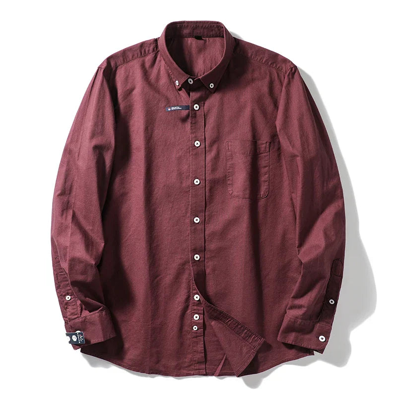 Chemise en coton pour homme 