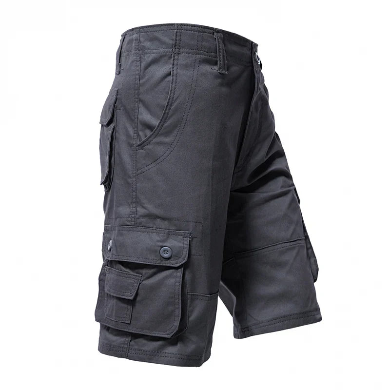 Shorts cargo décontractés jusqu'aux genoux 