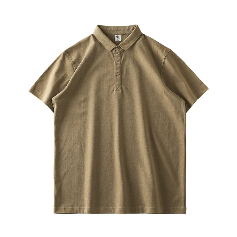 Polo en coton pour hommes 