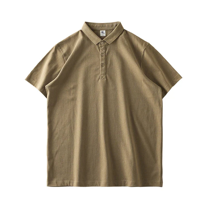 Polo en coton pour hommes 