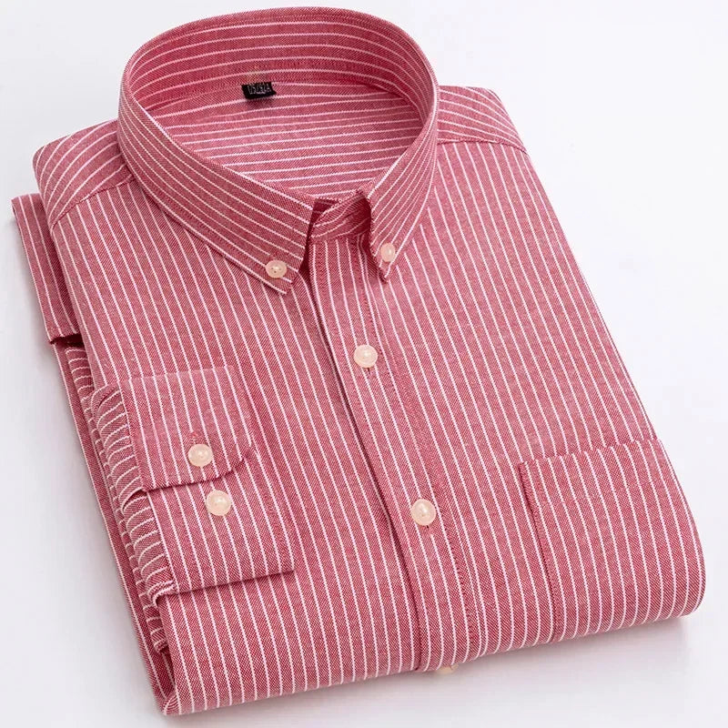 Chemise en coton à manches longues 