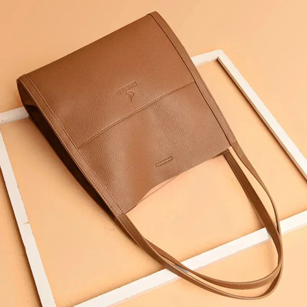 Talia | Sac à main de luxe en cuir souple 