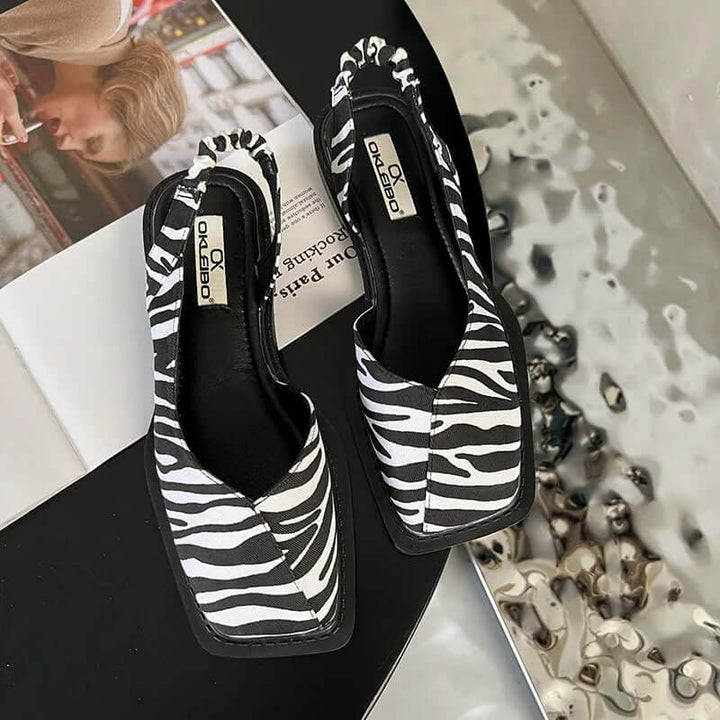 Chaussures à semelle compensée Oklebo 